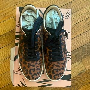 Stuart Weitzman Sneakers - The Daryl Leopard Print